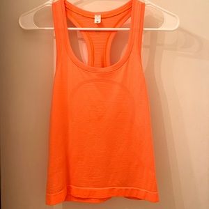 Lululemon Orange Soda Swiftly Tech